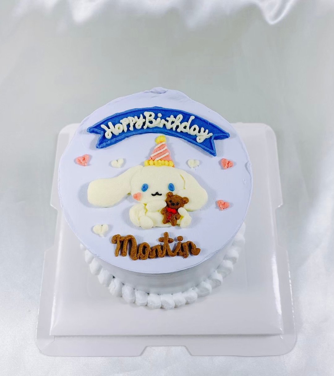 大耳狗 三丽鸥 生日蛋糕 甜点 定制化 蛋糕 手绘 4 6 寸 宅配 - 蛋糕/甜点 - 新鲜食材 紫色