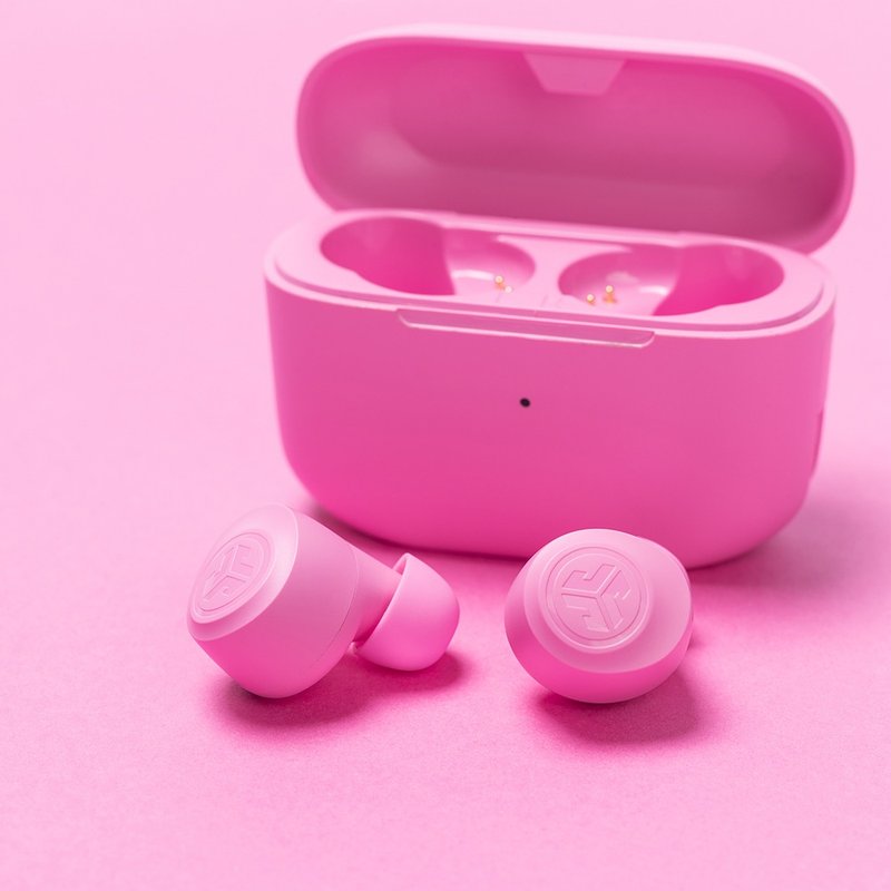 【JLab】 Go Air POP 真无线蓝牙耳机-马卡龙粉(Type-A版) - 耳机 - 塑料 粉红色
