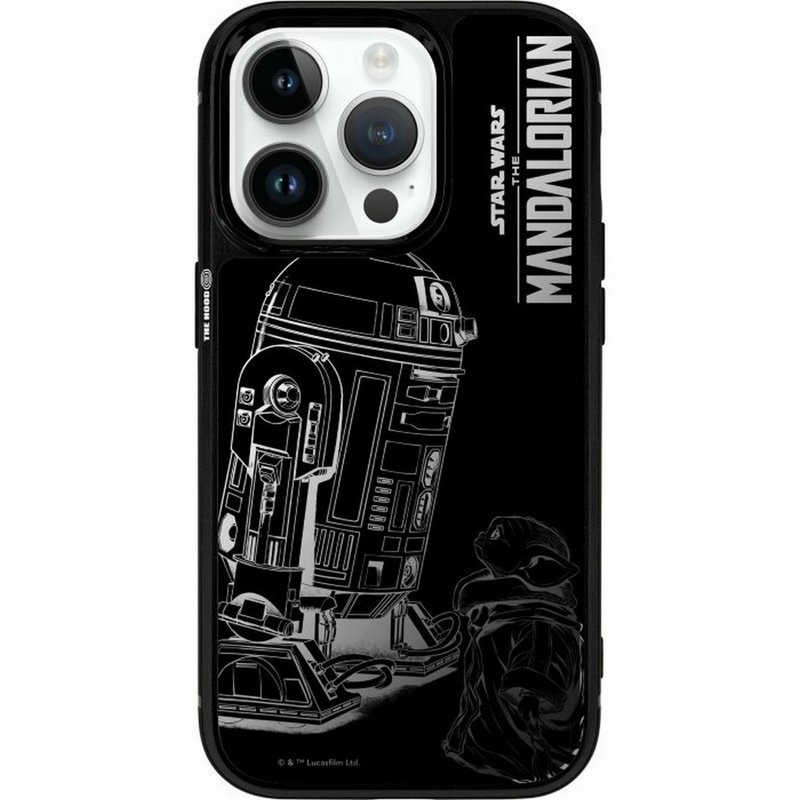 星际大战:曼达洛人-R2D2 & yoda iPhone 16 Galaxy s24镜面保护壳 - 手机壳/手机套 - 塑料 多色