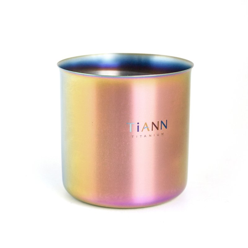极光纯钛轻巧杯 350ml - 咖啡杯/马克杯 - 其他金属 多色