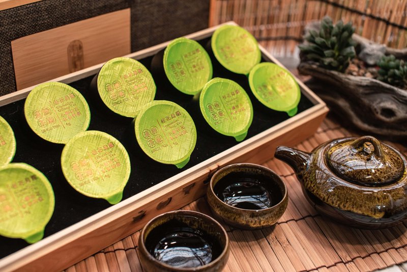 觅境桂花乌龙真空胶囊松木礼盒(伴手礼附提袋)季节限定 - 茶 - 木头 