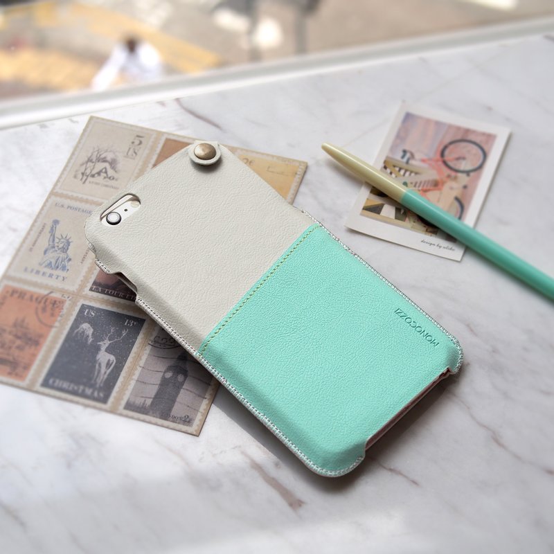 POSH | 软皮手机套 - IPHONE 6/6S PLUS - 绿色 - 手机壳/手机套 - 真皮 绿色