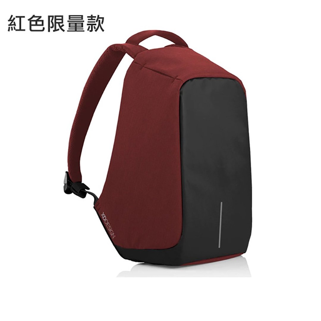 XDDESIGN 终极安全防盗后背包-红色限量款 - 后背包/双肩包 - 聚酯纤维 红色
