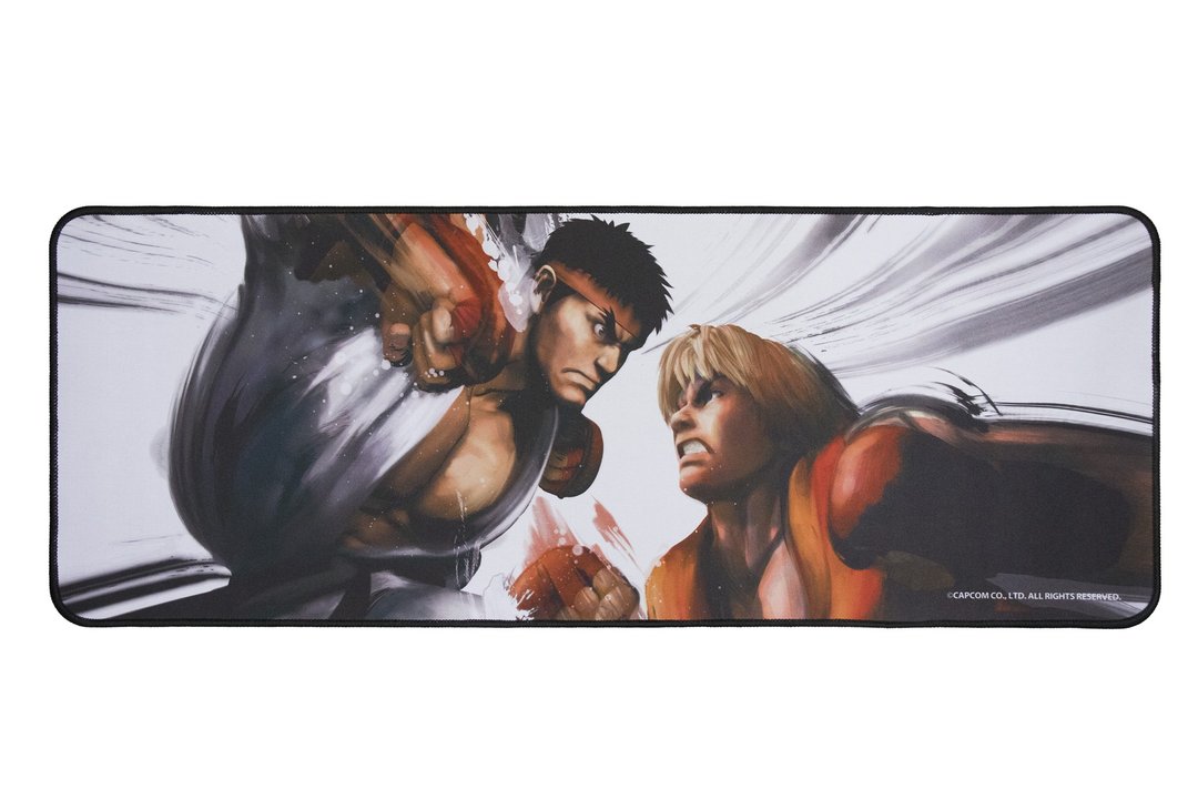 街霸二代官方美术图鼠标垫 (街头霸王/快打旋风/Street Fighter - 鼠标垫 - 橡胶 