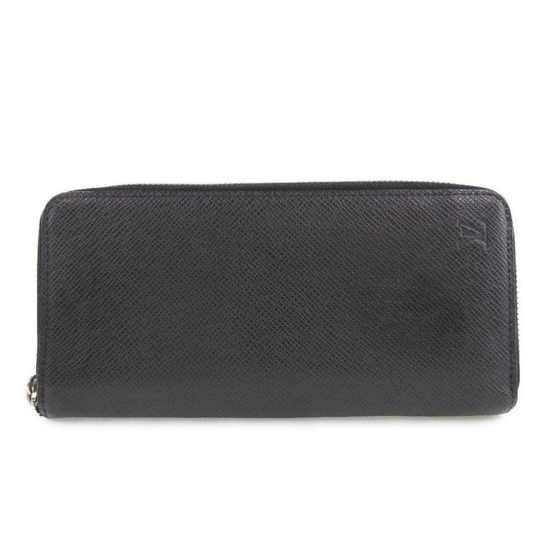 【日本直送】【LOUIS VUITTON】路易威登 Zippy Wallet Vertical M32822 Taiga 皮革 黑色 男女长夹【二手】 - 皮夹/钱包 - 真皮 黑色