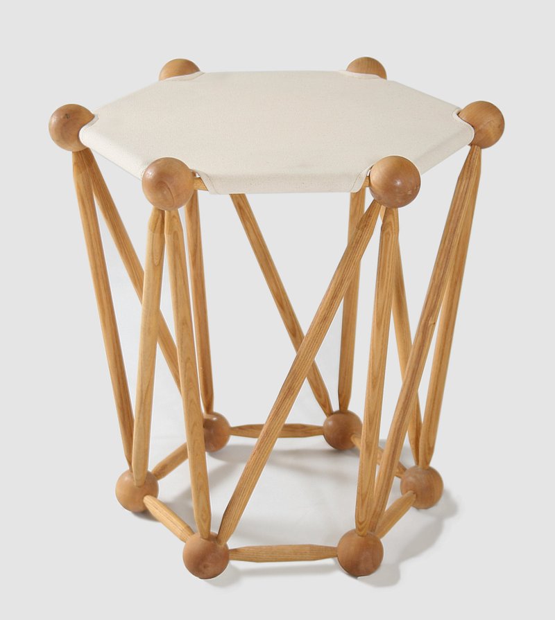 【日本制】椅凳 大阪职人打造，连光影都极致之美的桁架结构 (木音-koto- 系列) - 其他家具 - 木头 