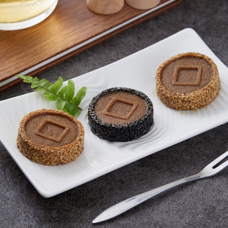 九品元 金芝麻糕 9 入 - 零食/点心 - 其他材质 多色