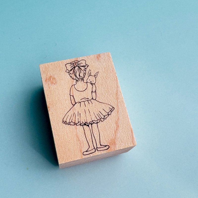 芭蕾课程 3040 - 印章/印台 - 橡胶 