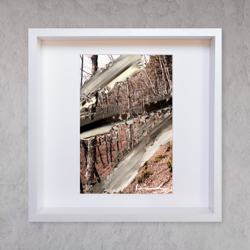 【木艺】摩登 - 风景 装饰布置 简约风格 - 海报/装饰画/版画 - 压克力 咖啡色