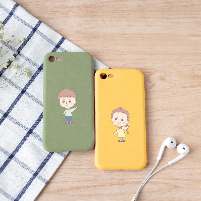 定制手机壳-日系昭和小丸子风【2个一组】 - 手机壳/手机套 - 塑料 