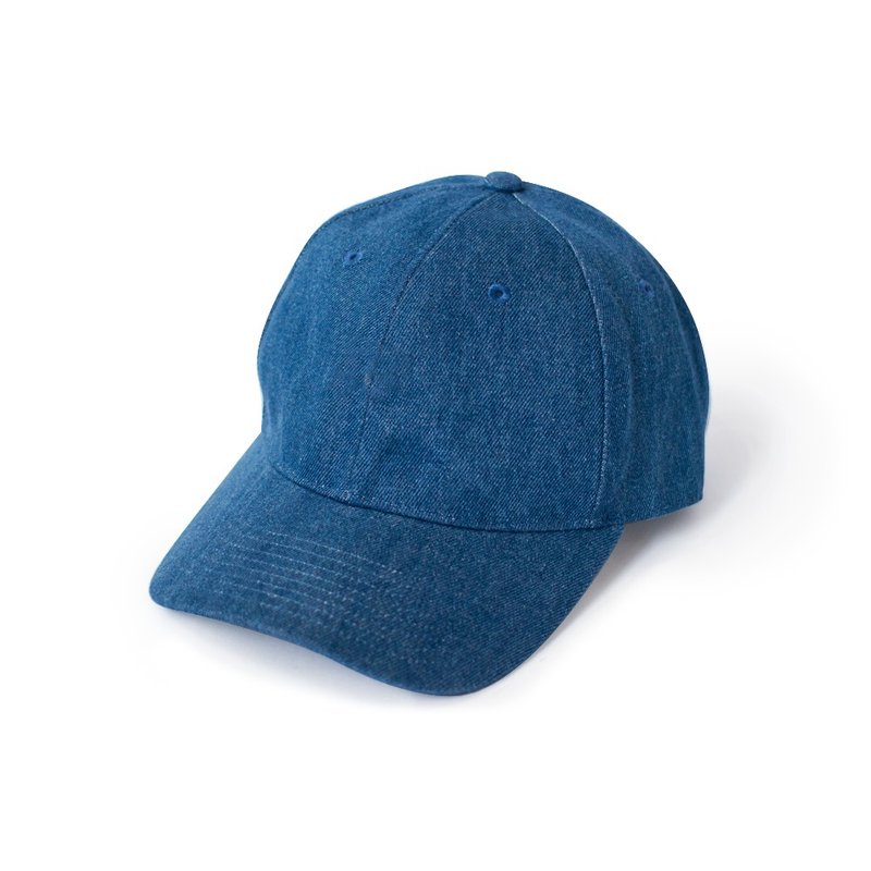 THE DADDY'S GIRL CAP｜ecllective 经典单宁帽 - 帽子 - 棉．麻 蓝色