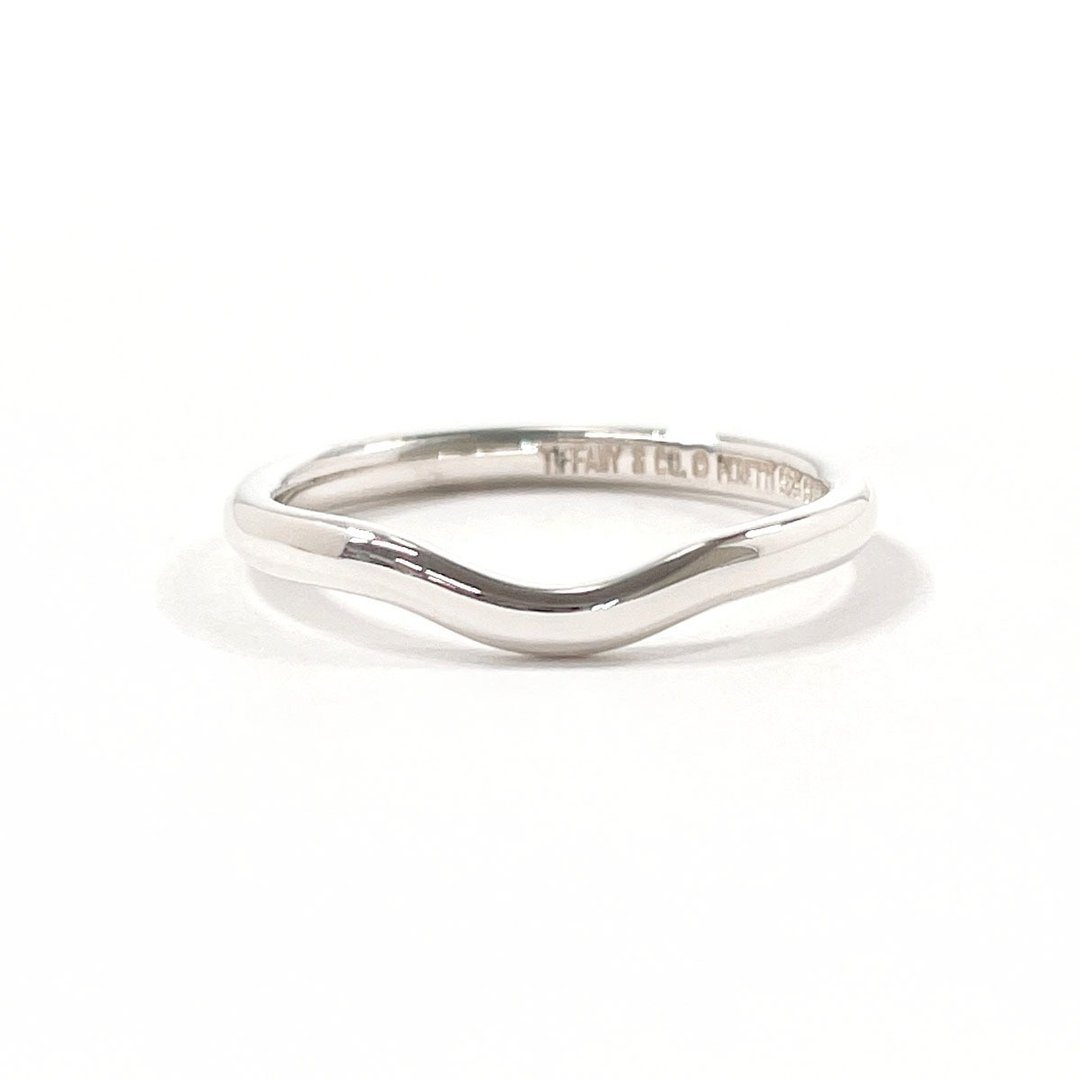 【日本直寄 二手美品】12.5 号 蒂芙尼 TIFFANY&Co. 戒指 曲线戒指 艾尔莎・柏 લેતી 纯银 925 - 戒指 - 纯银 银色