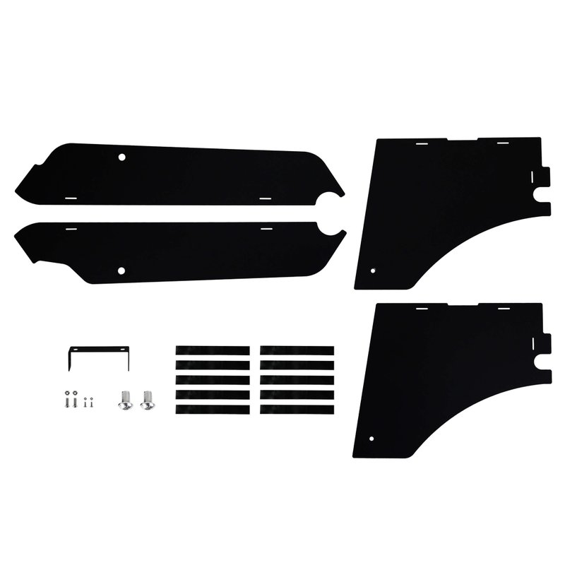 Unimoke SW 侧板 - 标准款 ( 素面 / 订制 )  / 4片 - 自行车/周边 - 其他金属 黑色