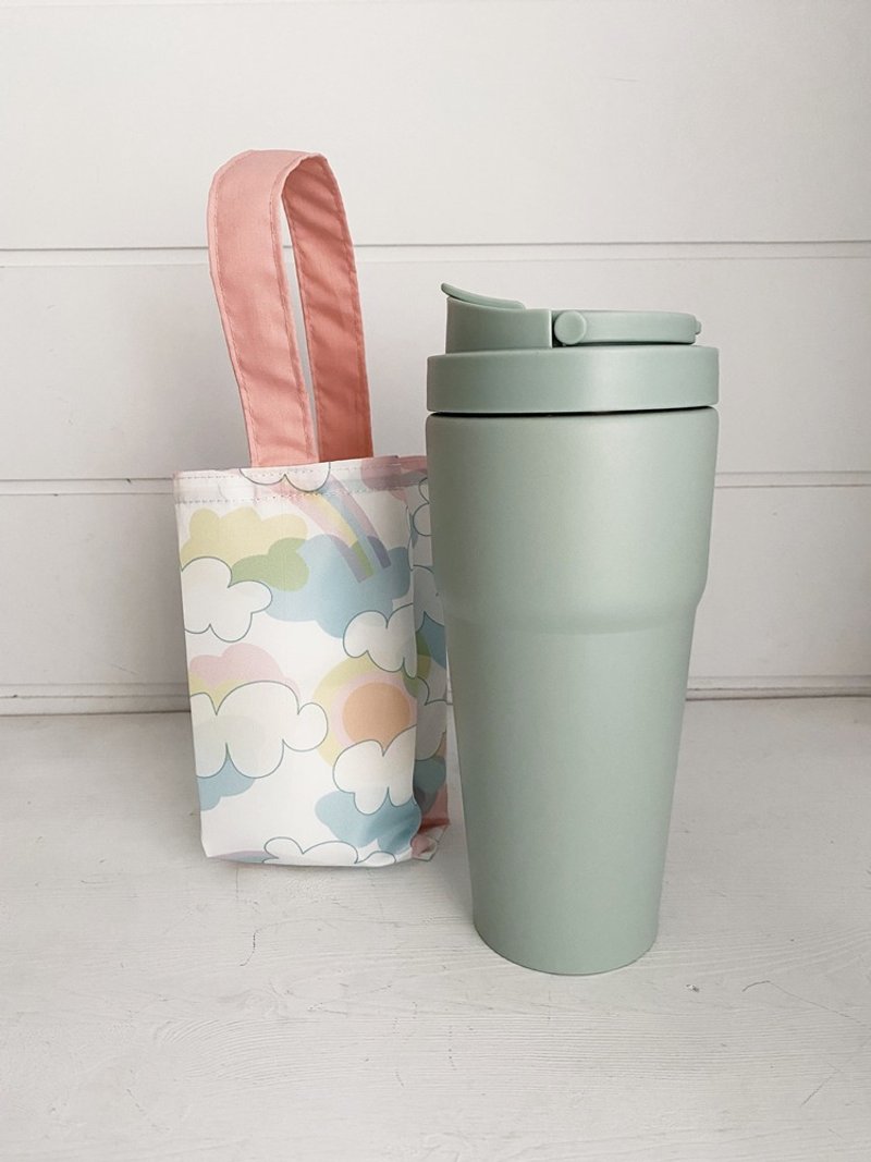 hairmo防泼水饮料手提袋-彩虹(冰坝杯/手摇/保温瓶/大象杯) - 随行杯提袋/水壶袋 - 尼龙 多色