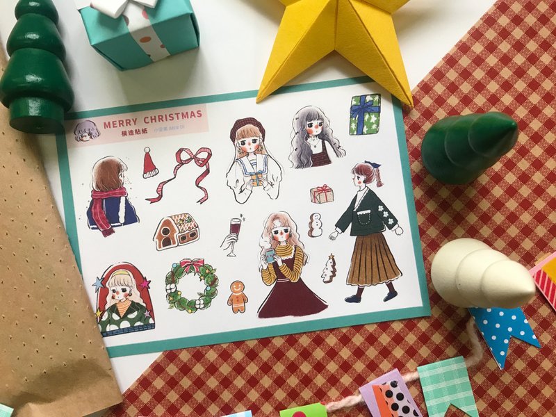 复刻回忆-圣诞款贴纸 - 贴纸 - 纸 