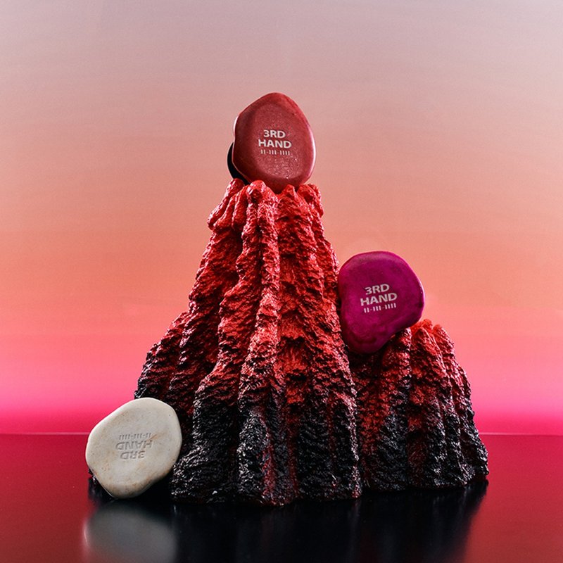 二川井 3RD HAND 天然鵝卵石 手机气囊支架 - 手机配件 - 石头 