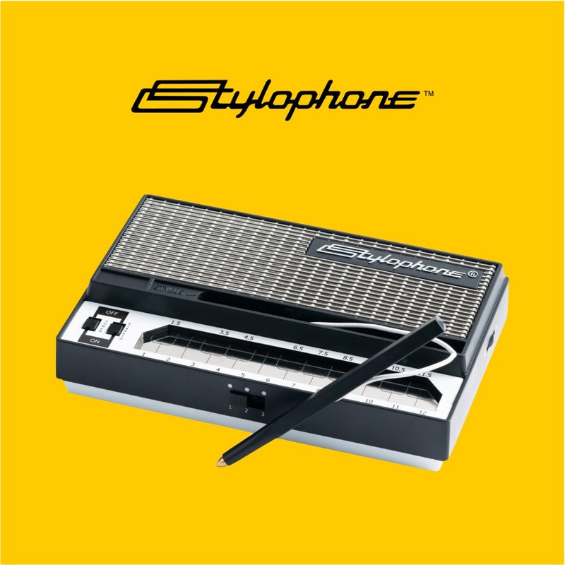 【Stylophone】 S-1 口袋合成器 掌上型迷你乐器 玩具电子琴 - 数码小物 - 塑料 黑色