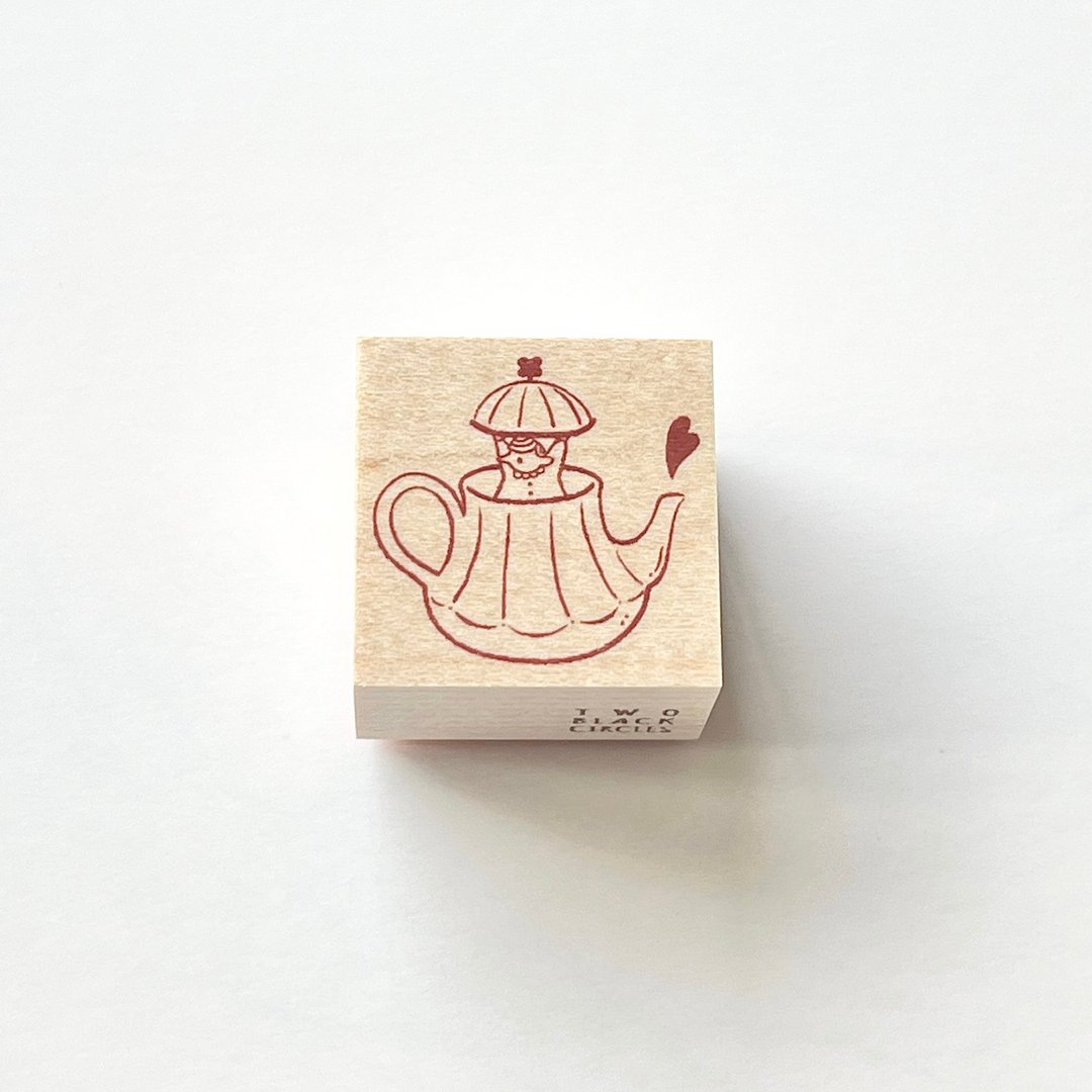 【好时光 印章系列】小精灵与茶壶 - 印章/印台 - 塑料 