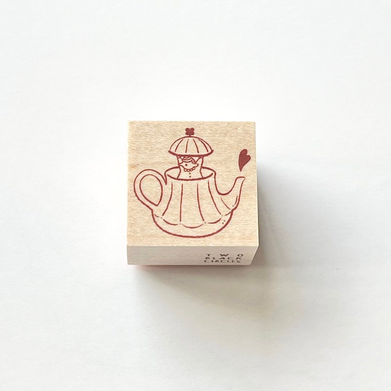 【好时光 印章系列】小精灵与茶壶 - 印章/印台 - 塑料 