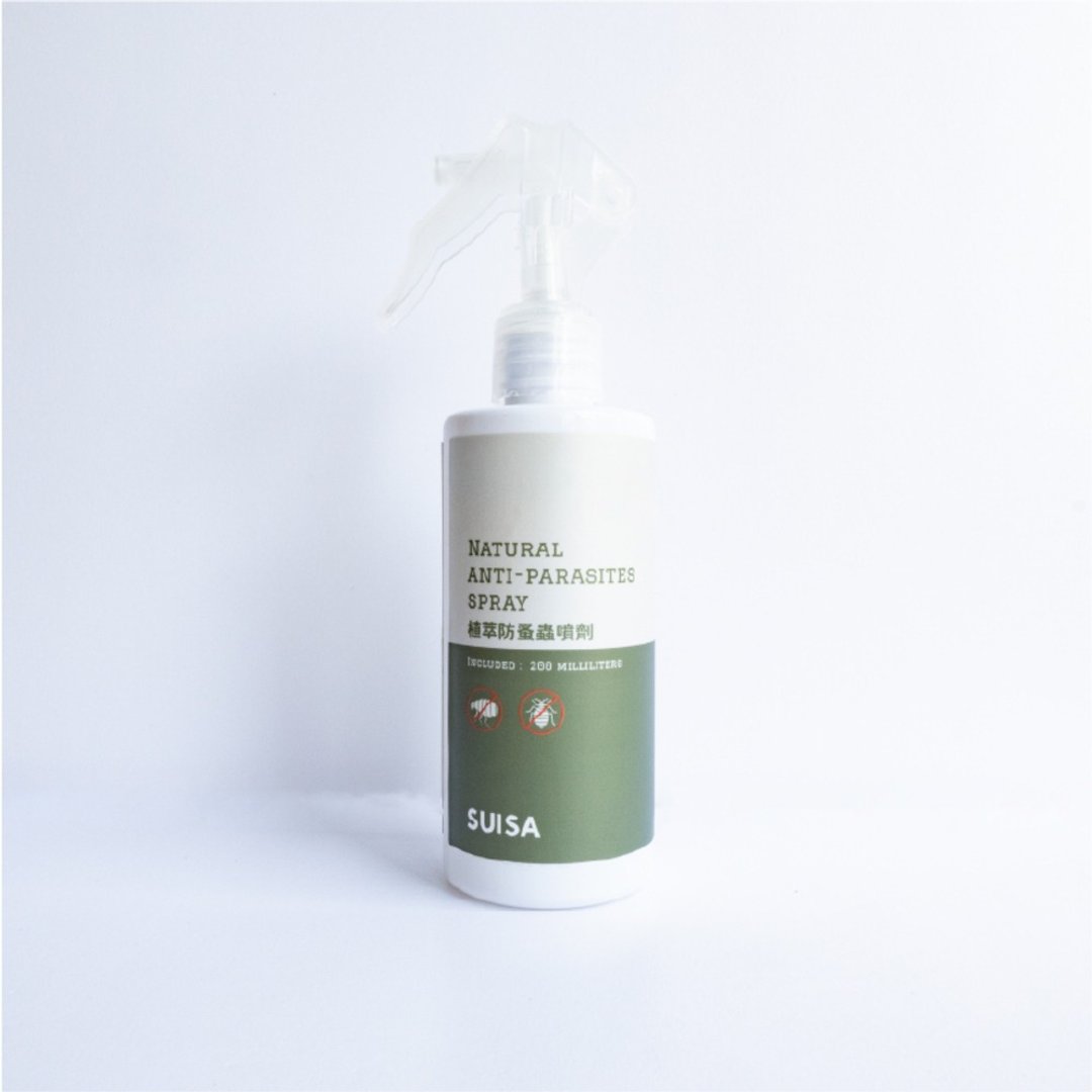 SUISA 宠物植萃防蚤虫喷剂 200ml 犬猫用 对抗蚊虫/除蚤/除蜱 - 其他 - 浓缩/萃取物 