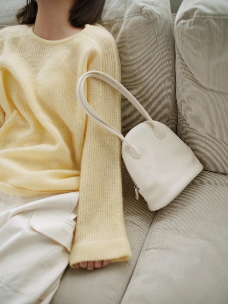 JOYDIVISION 小号贝壳包 - 手提包/手提袋 - 真皮 多色