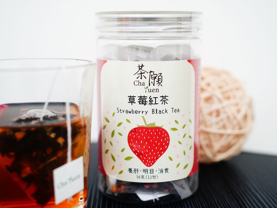 茶愿 - 草莓红茶 (12包装) 养肝 明目 消食 - 茶 - 其他材质 
