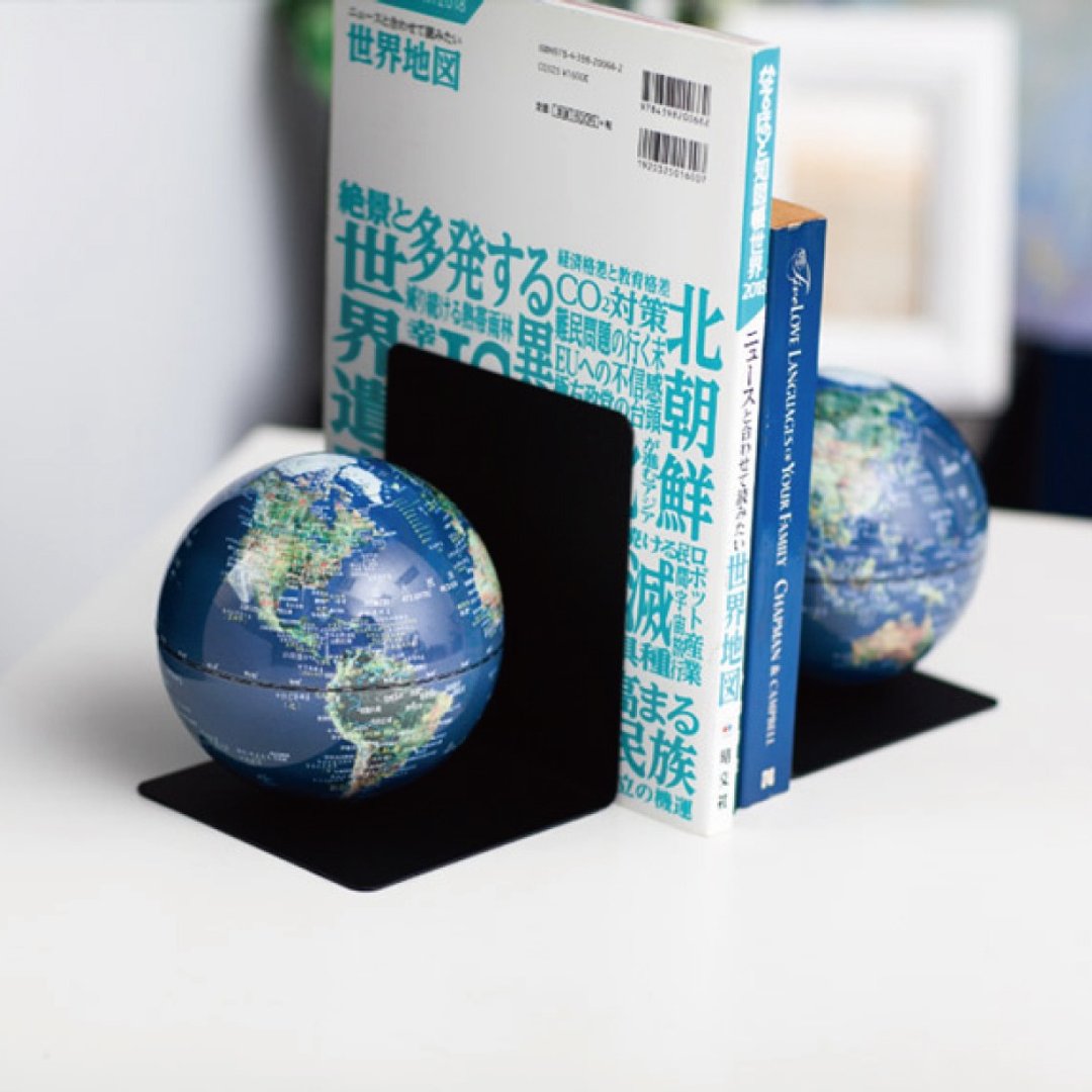 Skyglobe 5寸磁铁书架地球仪(卫星)(中文版) - 摆饰 - 其他材质 蓝色
