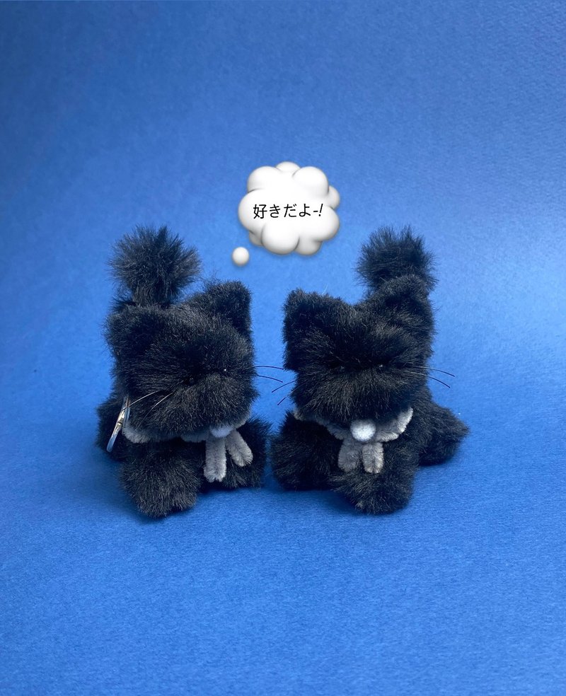 Myomyo猫钥匙圈_black - 钥匙链/钥匙包 - 其他材质 