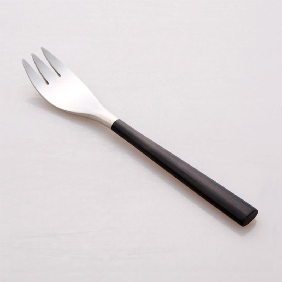 【柳宗理】 桦木餐叉L19cm - 餐刀/叉/匙组合 - 不锈钢 