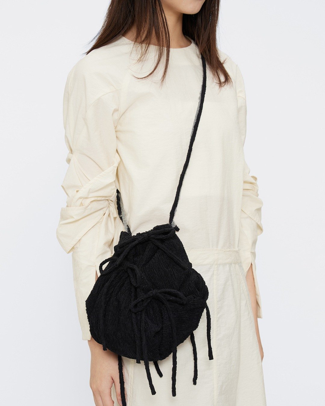 Pair Bag Mini - 黑 - 侧背包/斜挎包 - 聚酯纤维 黑色