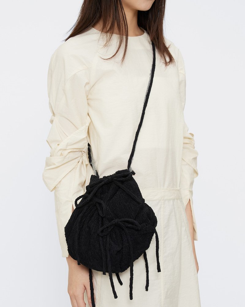 Pair Bag Mini - 黑 - 侧背包/斜挎包 - 聚酯纤维 黑色