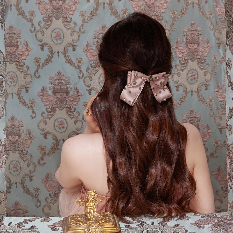 Regina 蝴蝶结发夹 L - 发饰 - 其他材质 紫色