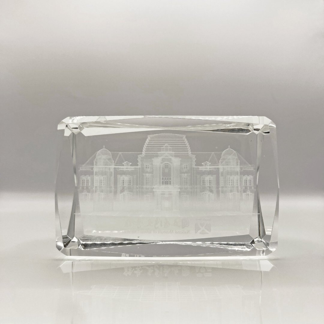 馆舍水晶文镇 K9 Glass Paperweight - 摆饰 - 玻璃 
