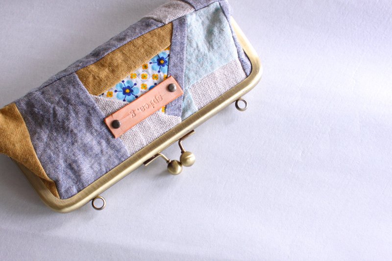 spica.g/kakupouch - 化妆包/杂物包 - 棉．麻 黄色