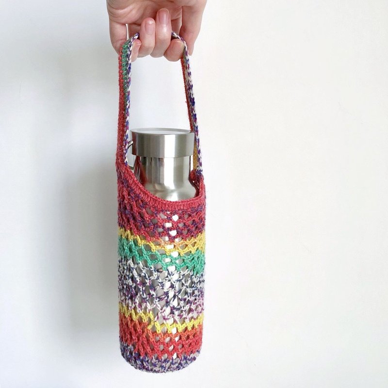 可收纳洞洞饮料袋 _ 柏林阳光 - 随行杯提袋/水壶袋 - 羊毛 多色