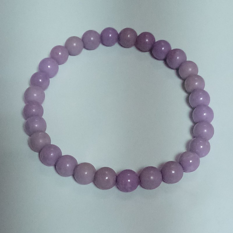 紫云母手串珠链 - 手链/手环 - 半宝石 