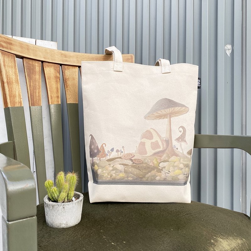 | 郭妍莹 / Meet Meat 若肉 |合成帆布托特包 - 侧背包/斜挎包 - 棉．麻 多色