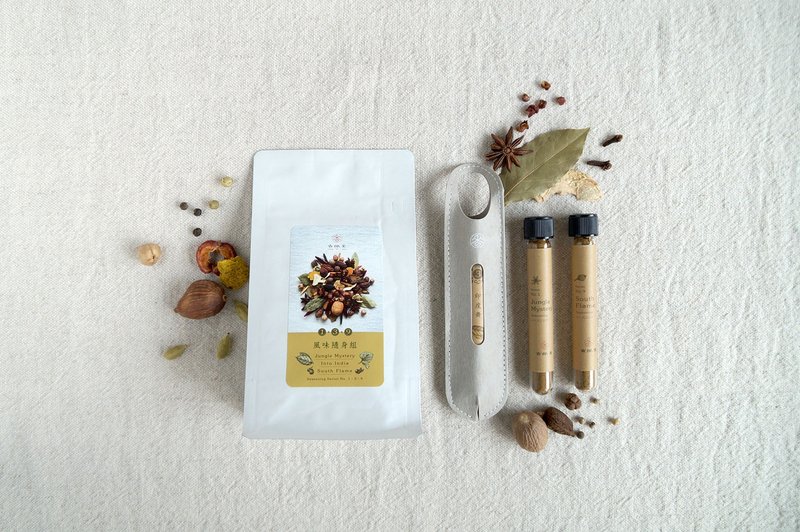 风味随身组 -139号 万用胡椒x3款 配小携袋x1【香织堂】 - 健康/养生 - 其他材质 卡其色