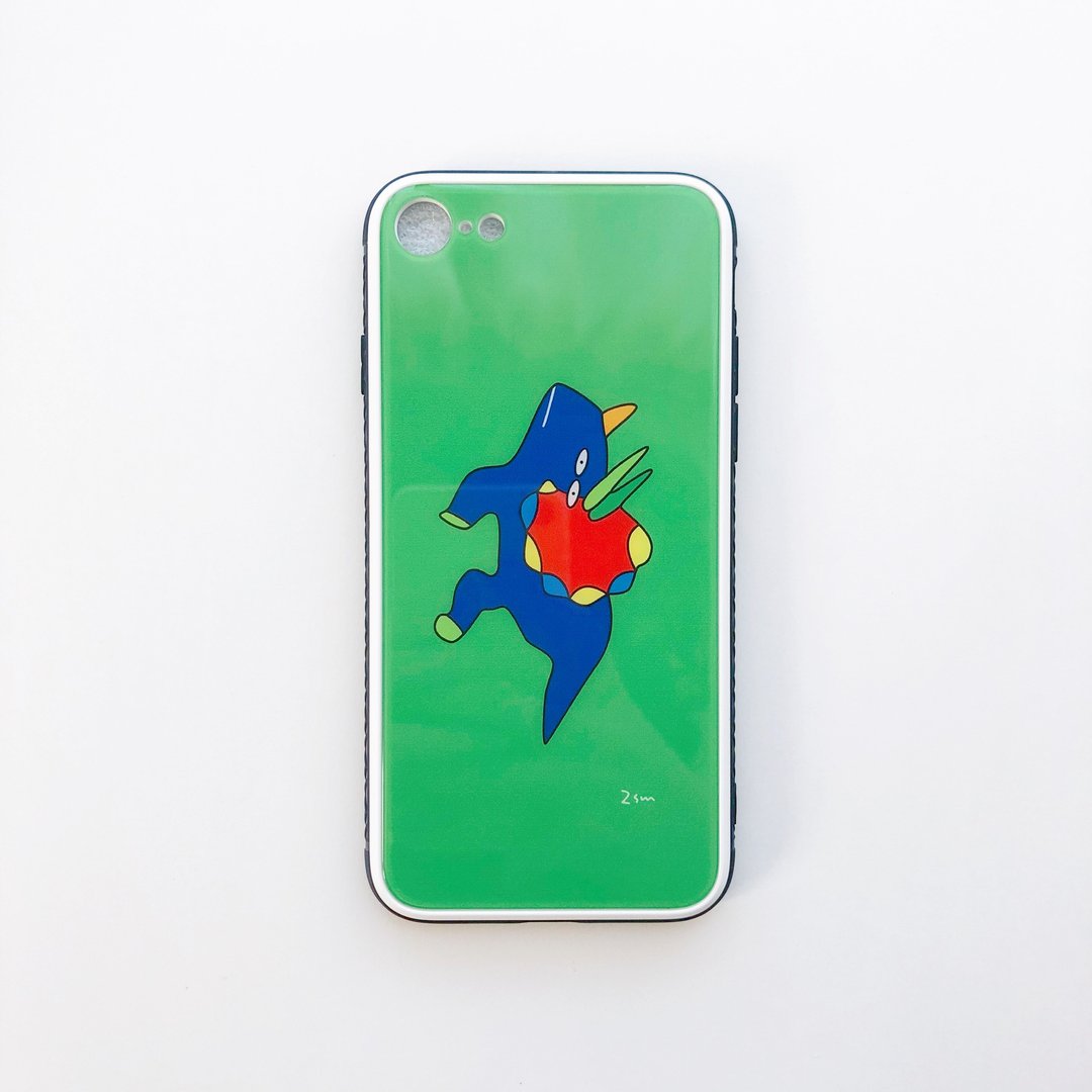 头花龙 iPhone 手机壳 - 手机壳/手机套 - 玻璃 绿色