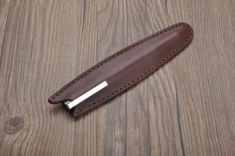 手工制作 鲨鱼嘴创意  头层牛皮 万宝龙 威迪文 凌美 派克 英雄 Namiki 等 笔袋 笔套 礼物 礼品 - 铅笔盒/笔袋 - 真皮 