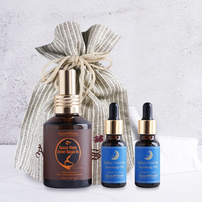 暖冬温感助眠组 - 身体护肤/按摩油 - 其他材质 红色