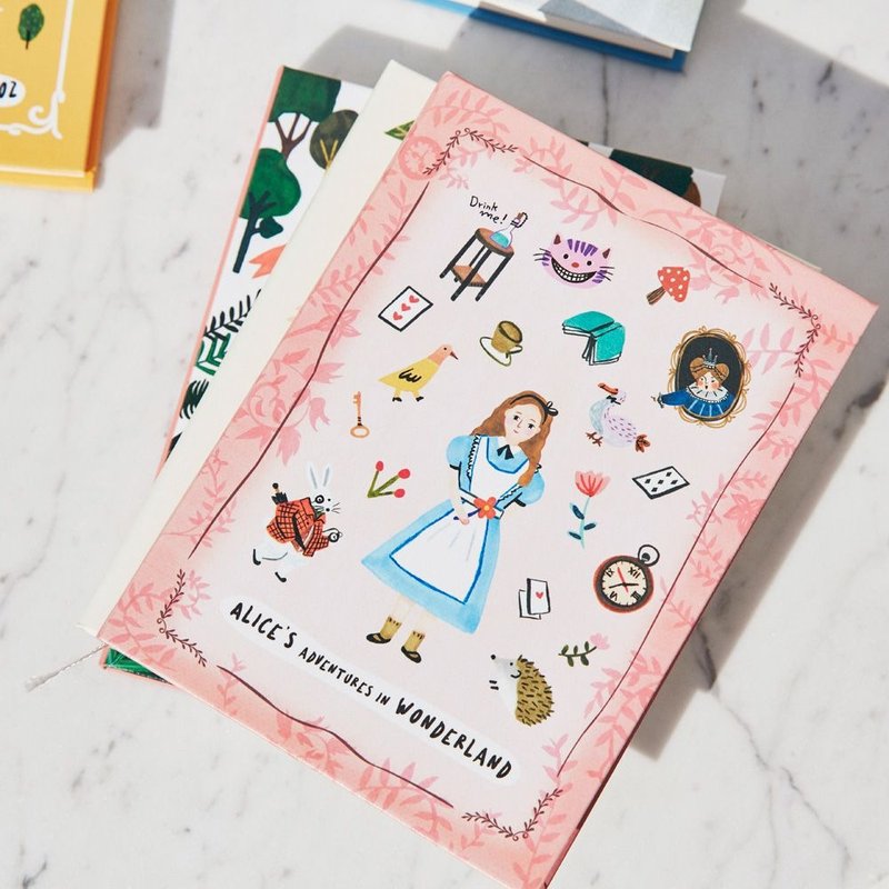 7321 Design 纯真童话万年历 (无时效周志)-Alice,73D71781 - 笔记本/手帐 - 纸 粉红色
