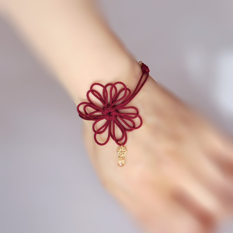 手链 奏响 - 手链/手环 - 玻璃 红色