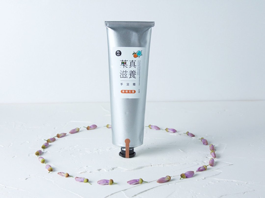 菓真滋养-香橙石莲手足霜30g - 手足保养 - 纸 橘色