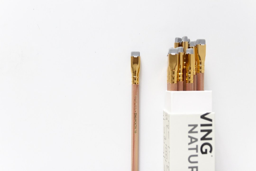Blackwing 经典复刻铅笔 _木杆Natural_盒装12入 - 铅笔/自动铅笔 - 木头 咖啡色