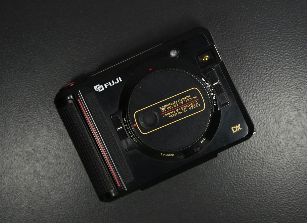 【经典古物】FUJI TW-3 富士 (1985年) 双焦段 半格机 随身机 - 相机 - 其他材质 