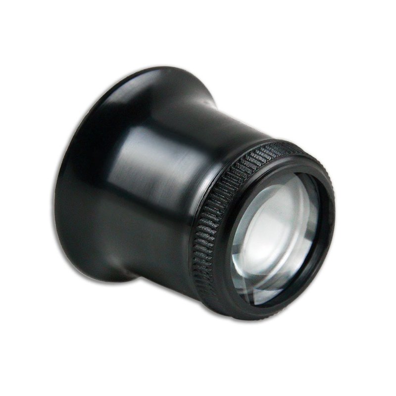 6x/23mm 日本制修表用单眼罩式放大镜 7230 - 零件/散装材料/工具 - 玻璃 黑色