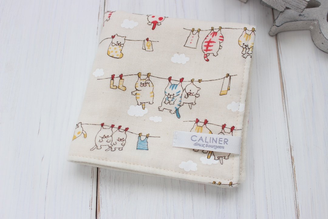 Washing cat's fluffy gauze handkerchief (no formalin) Made in Japan - 其他 - 棉．麻 多色