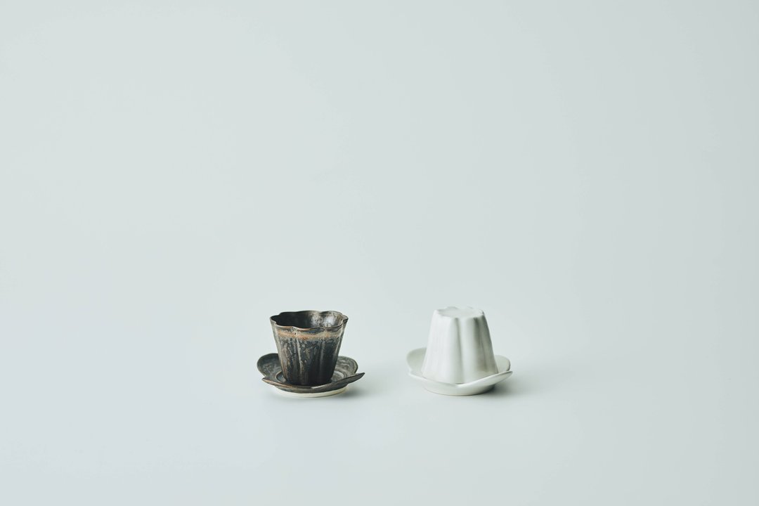 Cannele茶杯 - 茶具/茶杯 - 陶 白色