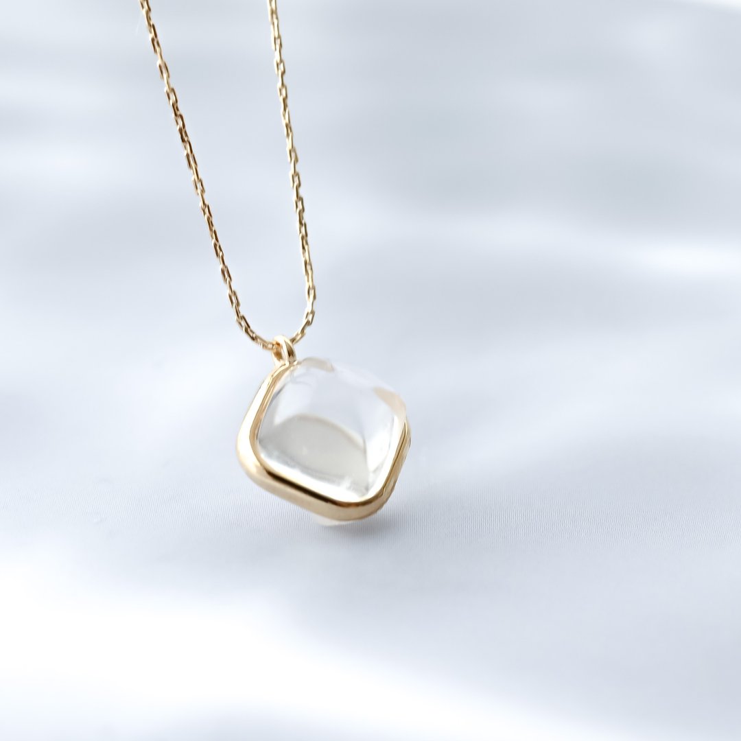 Candy Glass necklace 糖果玻璃项链 - 项链 - 其他金属 金色